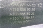 Бампер задний (после 2014г под парктроник) (A1668859925) для Mercedes Benz ML-Klass W166 c 2011г (МЛ)