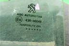 Стекло двери задней правой (2013г) (9676462080) для Peugeot 408 с 2012г
