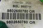 Проводка двери задней левой (9802650780) для Peugeot 408 с 2012г