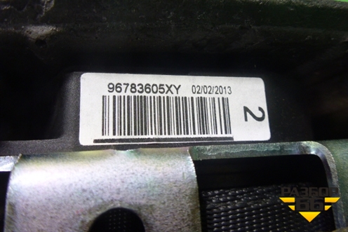 Ремень безопасности задний левый (96783605XY) для Peugeot 408 с 2012г