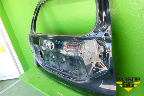 Дверь багажника без стекла (после 2013г до 2017г) (6700560F90) для Toyota Land Cruiser Prado(150) с 2009г