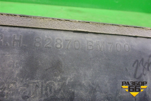Накладка двери задней правой (82870BM700) для Nissan Almera N16 с 2000-2006г