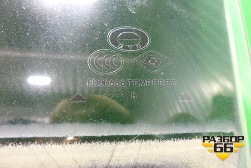 Стекло двери задней левой (седан 2008г) для BYD F3 с 2007г