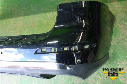 Бампер задний (после 2014г под парктроник) (A1668859925) для Mercedes Benz ML-Klass W166 c 2011г