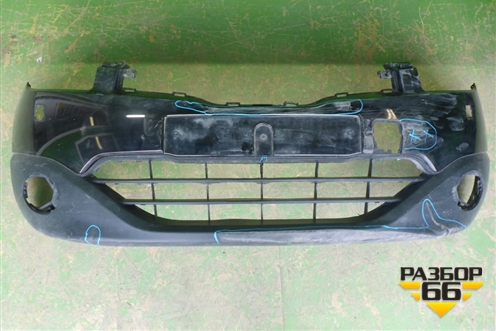 Бампер передний (после 2010г под омыватели) (62022BR10H) для Nissan Qashqai (J10E) с 2006-2013г