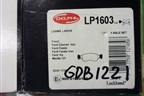 Колодки тормозные передние (комлект Delphi) для Ford Fiesta с 1995-2000г
