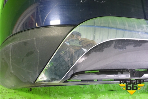 Бампер задний (после 2014г под парктроник) (A1668853225) для Mercedes Benz ML-Klass W166 c 2011г
