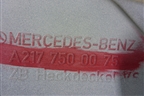 Крышка багажника (A2177500075) для Mercedes Benz S-Klass C217 с 2013-2020г