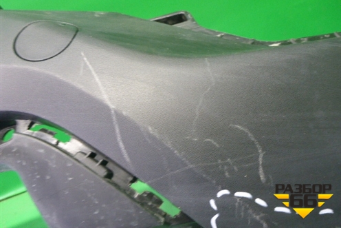 Бампер задний нижняя часть (под парктроник) (86612M0000) для Hyundai Creta с 2016г (Крета)