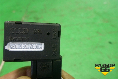 Кнопка (отключения AIR BAG передних) (4E0959769A) для Audi A8 с 2002-2010г