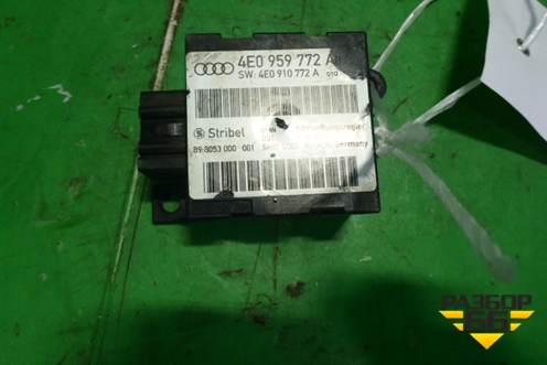 Блок комфорта (регулировки вентиляции сиденья) (4E0959772A) для Audi A8 с 2002-2010г