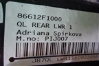 Бампер задний нижняя часть (до 2018г) (под парктроник) (86612F1000) для Kia Sportage с 2016-2022г