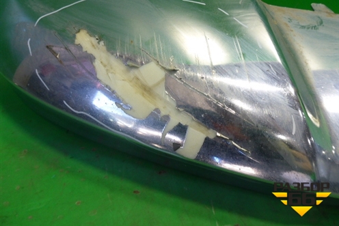 Накладка переднего бампера (AMG хром) (A1668857825) для Mercedes Benz GL-Klass X166 с 2012г