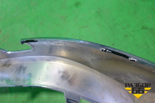 Накладка переднего бампера нижняя (AMG) (A1668857122) для Mercedes Benz ML-Klass W166 c 2011г