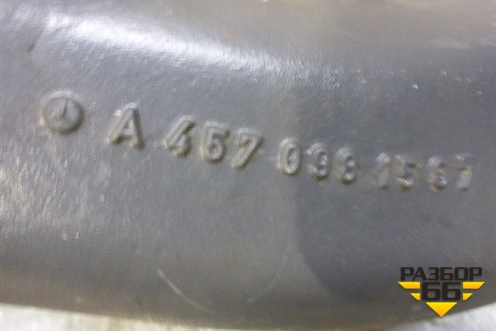 Патрубок интеркулера силуминовый  (A4570981507) для Mercedes Benz  TRUCK Axor 2 с 2004г