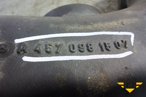 Патрубок интеркулера силуминовый  (A4570981507) для Mercedes Benz  TRUCK Axor 2 с 2004г