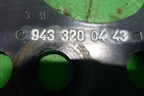 Опора амортизатора переднего  (Верхняя) (9433200443) для Mercedes Benz  TRUCK Axor 2 с 2004г