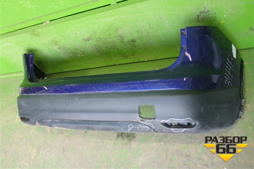 Бампер задний (до 2017г под парктроник) (85022BP70H) для Nissan Qashqai (J11E) с 2013г