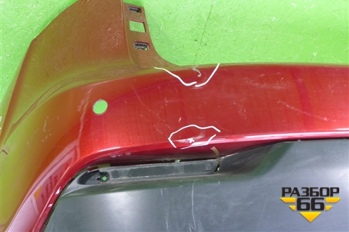 Бампер задний (с юбкой под парктроник) (5215978010) для Lexus NX 200 с 2014-2021г (НХ)