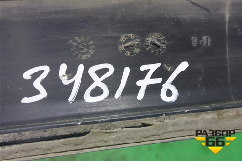 Накладка двери задней левой (хетчбэк) (5J6853753) для Skoda Fabia с 2007-2014г
