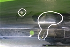 Бампер задний (до 2009г под парктроник) (EG2150221AAA) для Mazda CX 7 с 2006-2012г