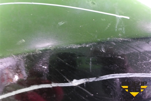 Бампер задний (до 2015г под парктроник) (5215960260) для Toyota Land Cruiser (200) с 2008г (Ленд Крузер)