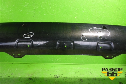 Бампер задний (до 2015г под парктроник) (5215960260) для Toyota Land Cruiser (200) с 2008г (Ленд Крузер)