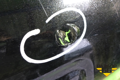 Бампер задний (до 2015г под парктроник) (5215960260) для Toyota Land Cruiser (200) с 2008г (Ленд Крузер)