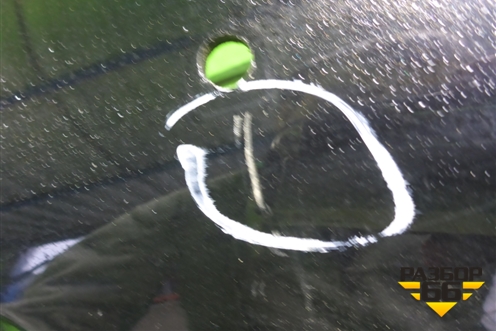 Бампер задний (до 2015г под парктроник) (5215960260) для Toyota Land Cruiser (200) с 2008г (Ленд Крузер)