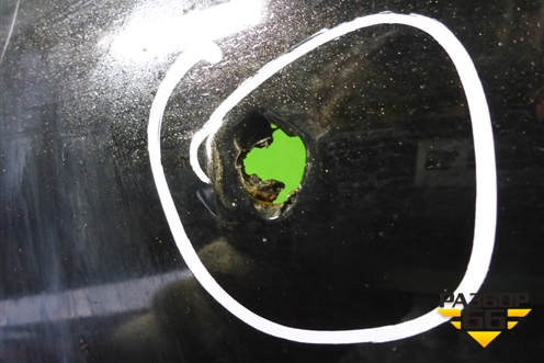 Бампер задний (до 2015г под парктроник) (5215960260) для Toyota Land Cruiser (200) с 2008г (Ленд Крузер)