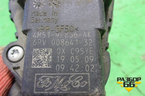 Педаль газа электронная (4M519F836AK) для Mazda Mazda 3 (BK) с 2003-2009г 