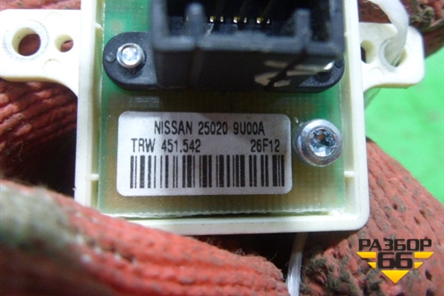 Индикатор ремней безопасности (250209U00A) для Nissan Note (Е11) с 2005-2013г