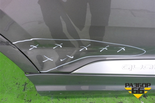 Дверь задняя правая (4M0833052E) для Audi Q7 c 2015г