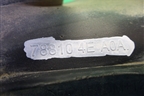 Брызговик задний правый (788104EA0A) для Nissan Qashqai (J11E) с 2013г