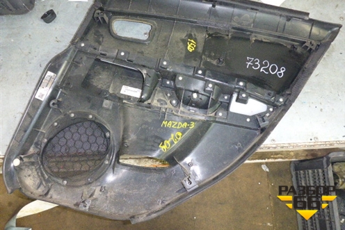 Обшивка двери задней левой под электрику для Mazda Mazda 3 (BK) с 2003-2009г 