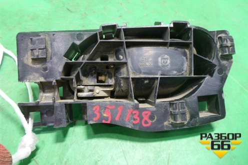 Ручка внутренняя двери задней правой (96802455VV) для Peugeot 207 с 2006-2015г