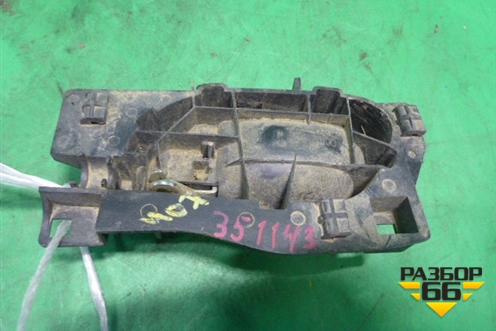 Ручка внутренняя двери задней правой для Peugeot 407 с 2004г