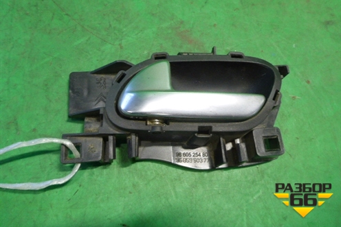 Ручка внутренняя двери передней левой (9660525480) для Peugeot 308 с 2007-2014г
