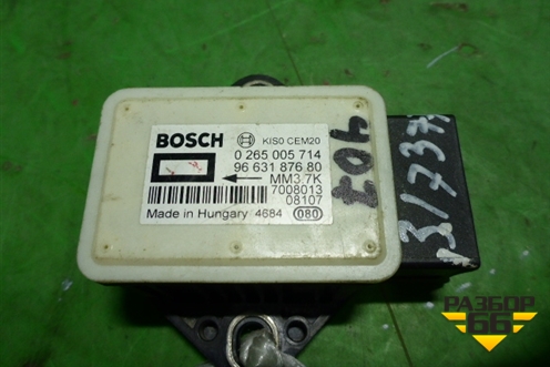 Датчик ускорения (9663187680) для Peugeot 407 с 2004г