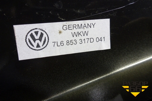 Накладка стойки (центральной левой) (7L6853317D) для Volkswagen Touareg c 2002-2010г