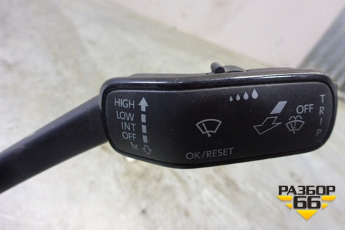 Переключатель подрулевой в сборе (5Q0953507P) для Skoda Octavia (A7) с 2013г