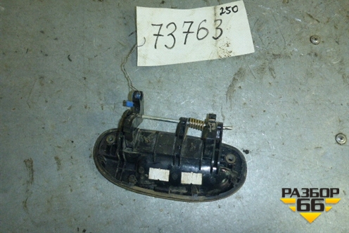 Ручка наружная двери задней левой для Chevrolet Lanos с 2004г (96226329)
