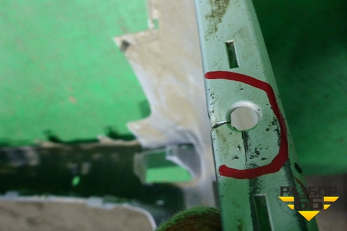 Бампер задний (до 2017г под парктроник) (5215960500) для Toyota Land Cruiser Prado(150) с 2009г (Ленд Крузер Прадо)