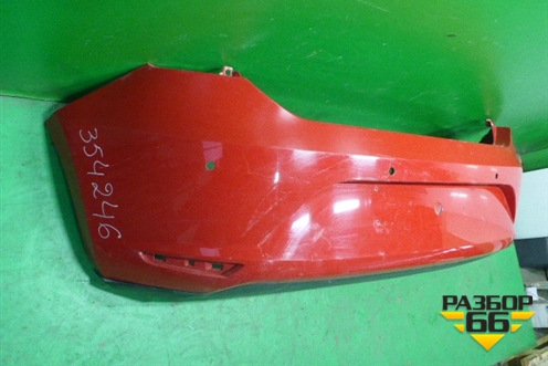 Бампер задний (с юбкой под парктроник) (5F0807421) для Seat Leon с 2013г