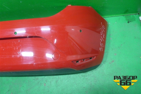 Бампер задний (с юбкой под парктроник) (5F0807421) для Seat Leon с 2013г