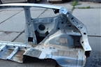 Крыло заднее правое (3х дверный кузов) для Ford Fiesta с 2008-2015г