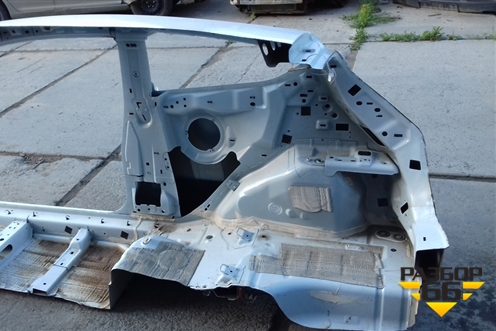 Крыло заднее правое (3х дверный кузов) для Ford Fiesta с 2008-2015г