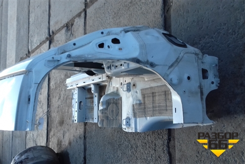 Крыло заднее правое (3х дверный кузов) для Ford Fiesta с 2008-2015г