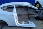Крыло заднее правое (3х дверный кузов) для Ford Fiesta с 2008-2015г