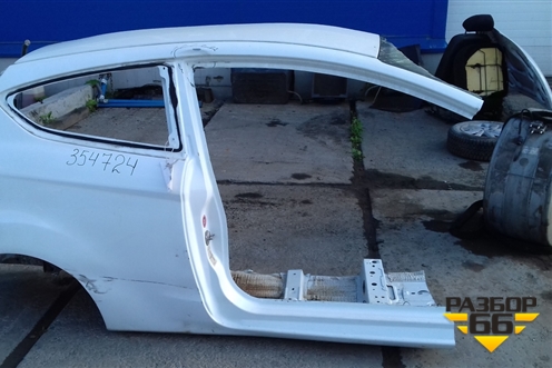 Крыло заднее правое (3х дверный кузов) для Ford Fiesta с 2008-2015г